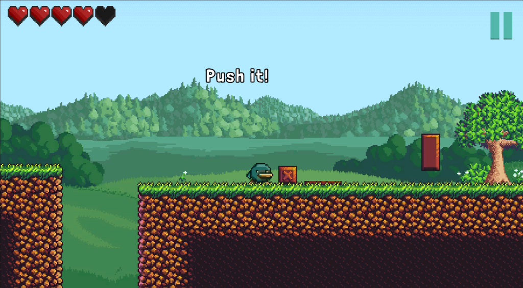 VordLand Screenshot - Push puzzle